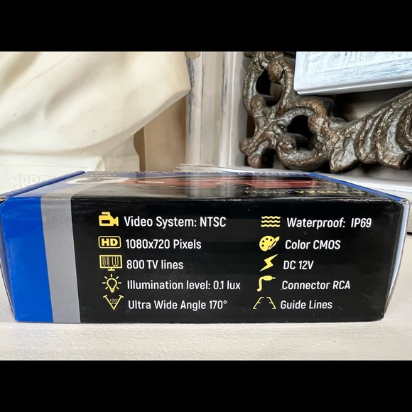 New backup Camera Night Vision HD. Rear Camera - Picture 3 of 4